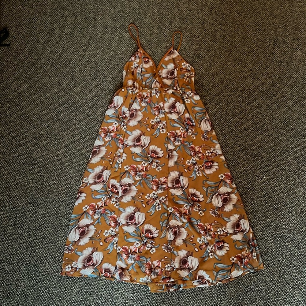 Floral maxi dress